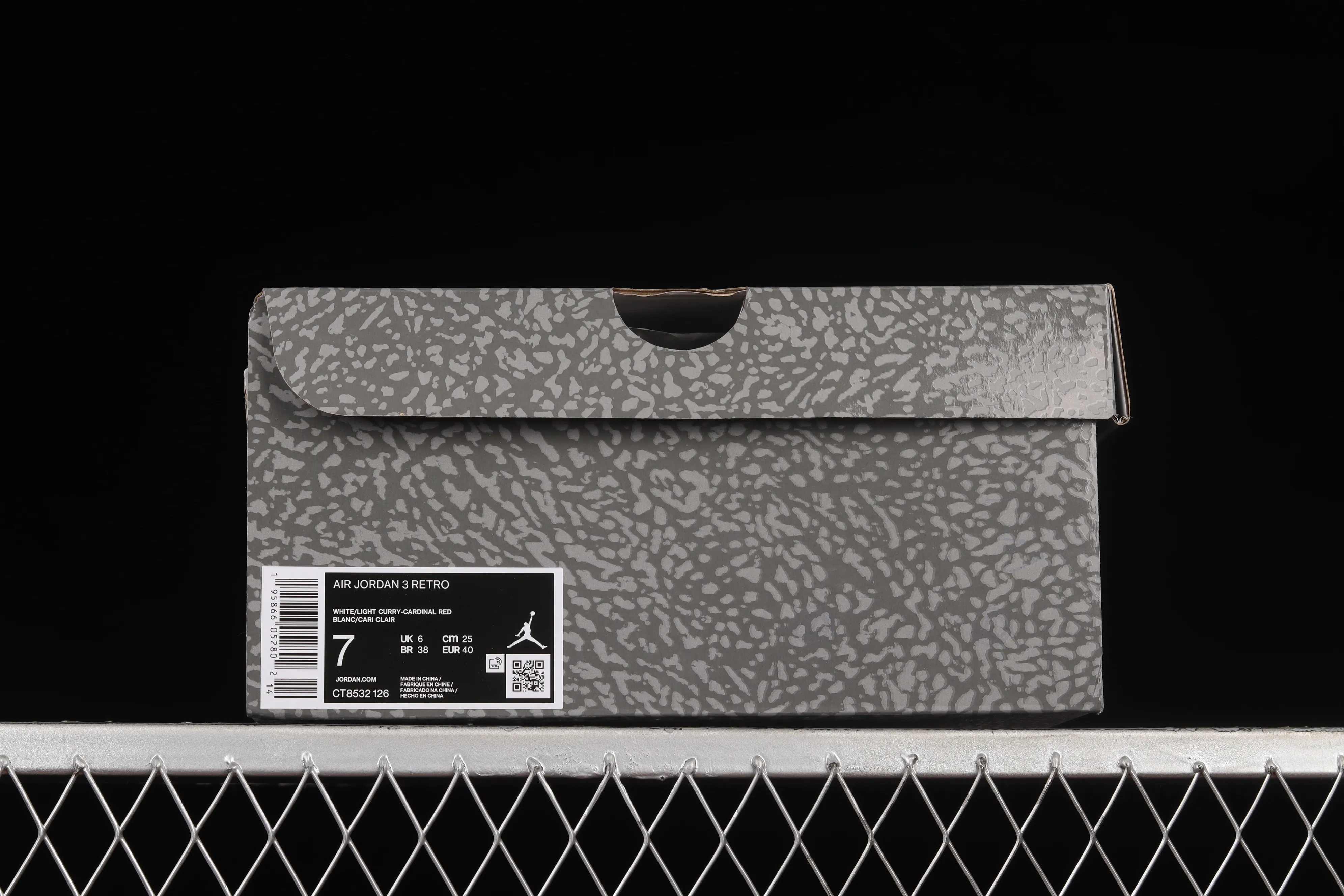 All categories Air Jordan Jordan series basketball shoes Air Jordan 3 pure original version Air Jordan 3 SE "Denim" AJ3 Joe 3 White Peacock CT8532-126